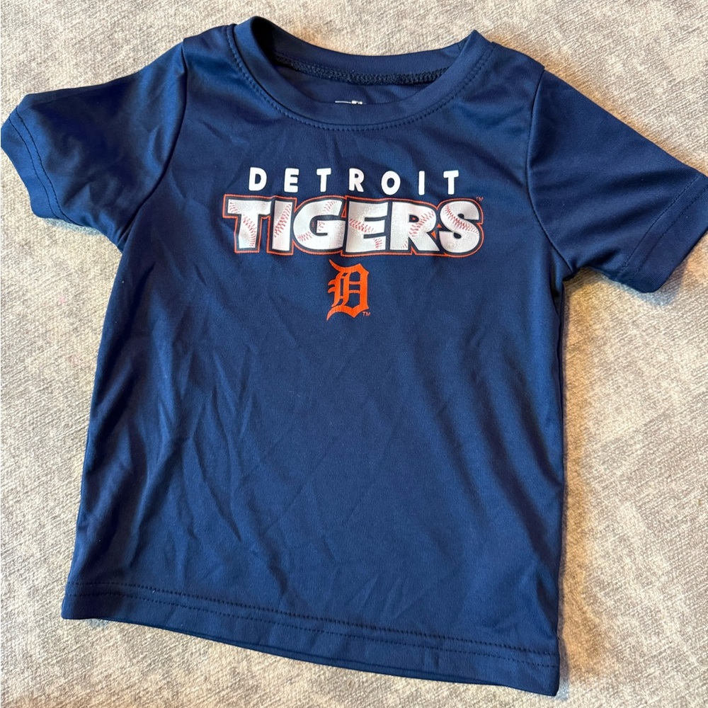 Detroit Tigers Kids Navy Blue T-Shirt